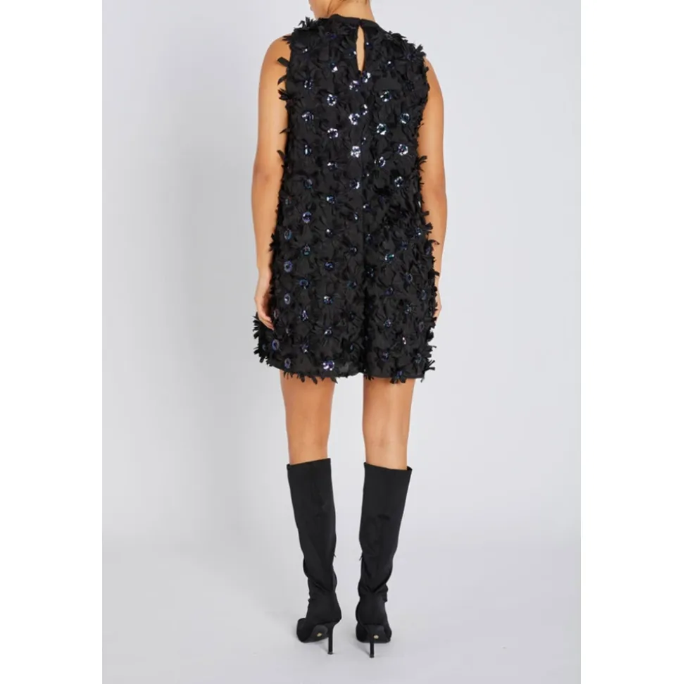 Paillettenbesetztes Mini-Partykleid