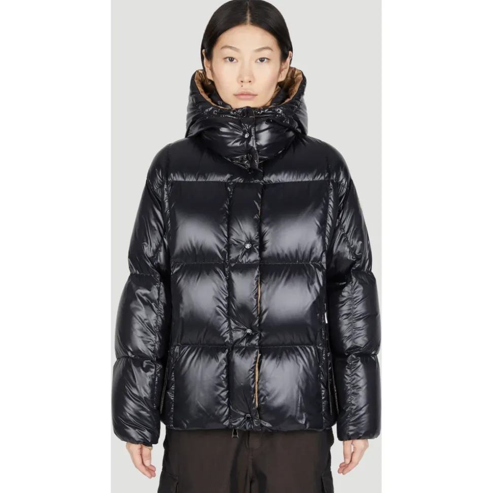 Parana Kapuzen Kurze Daunenjacke