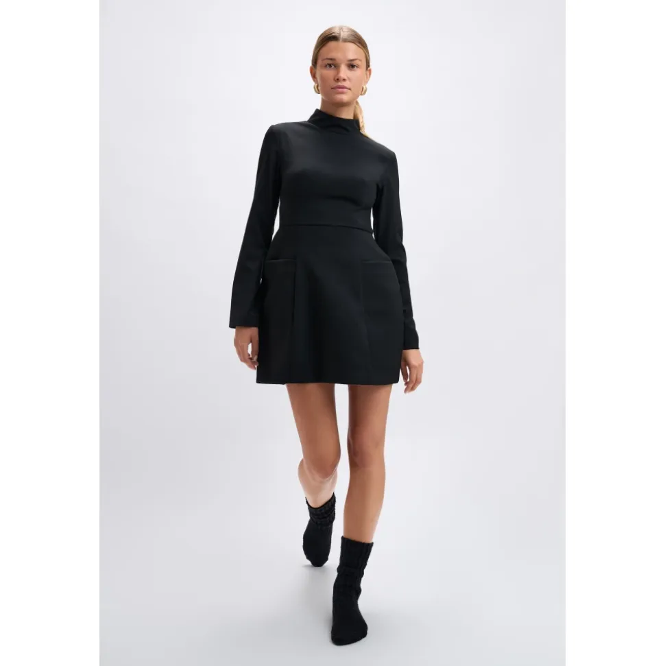 Paris Langarmkleid