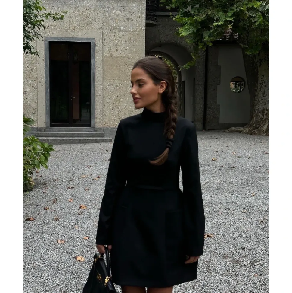 Paris Langarmkleid