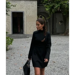 Paris Langarmkleid