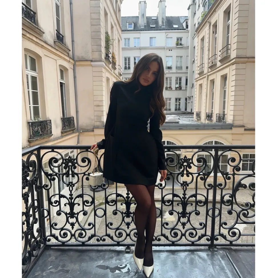 Paris Langarmkleid