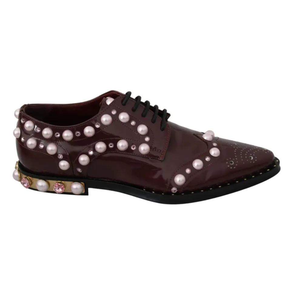 Pearl Embellished Oxfords