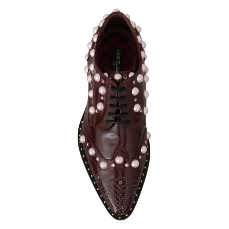 Pearl Embellished Oxfords
