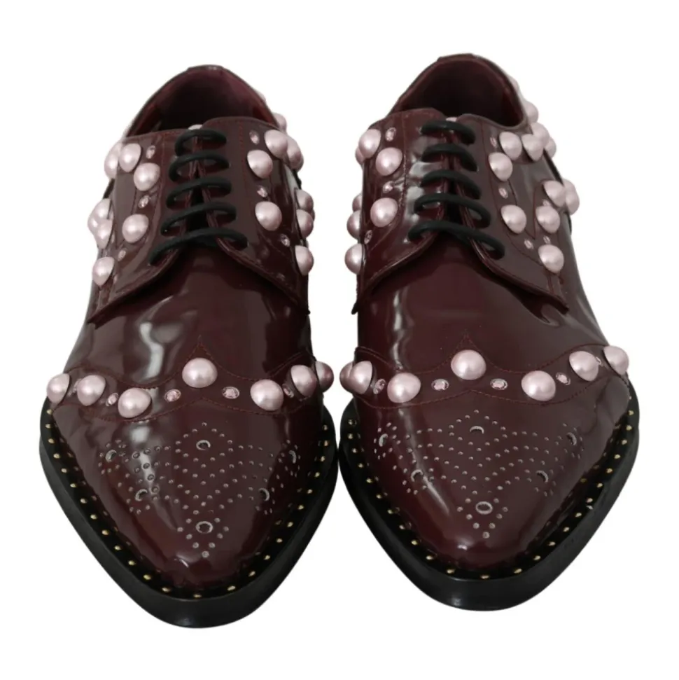 Pearl Embellished Oxfords