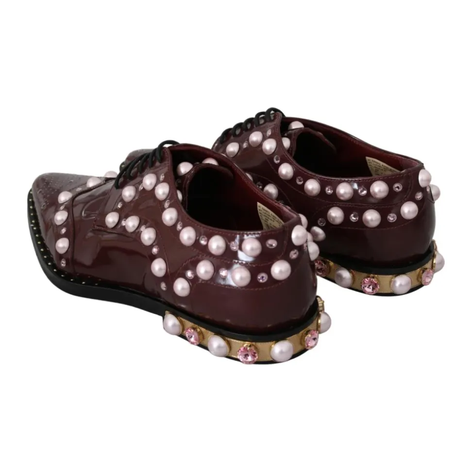 Pearl Embellished Oxfords
