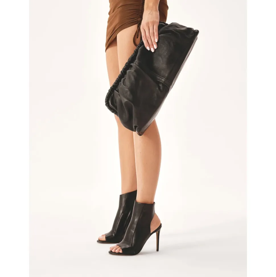 Peep Toe Stiefeletten.Dieses Produkt fällt klein aus.