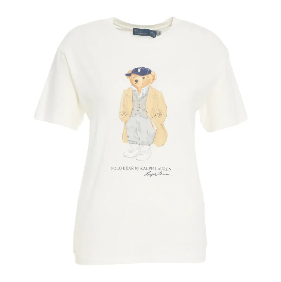 Polo Bear Grafik T-Shirt
