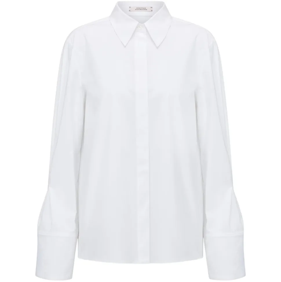 Poplin Power Bluse