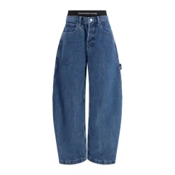 Prestyled Mid-Rise Oversized Jeans