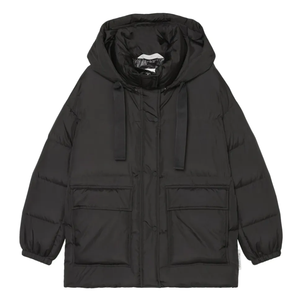 Puffer Jacke mit abnehmbarer Kapuze
