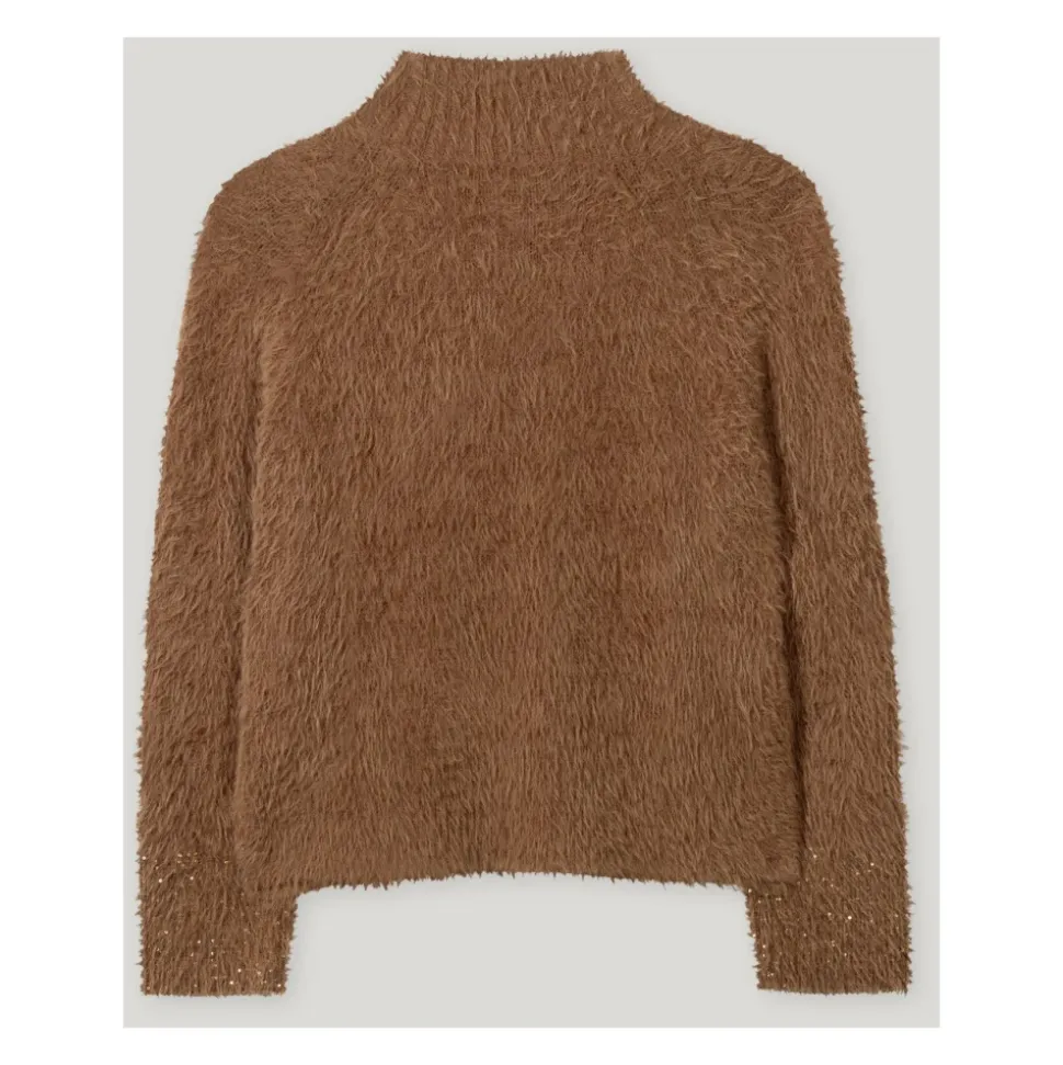 Pullover Langarm, walnut