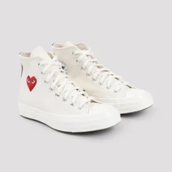 Red Heart High Top Sneakers