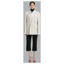 Relaxed Double Breasted Blazer