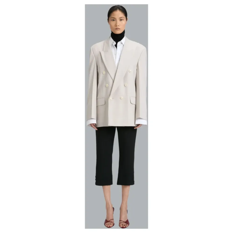 Relaxed Double Breasted Blazer