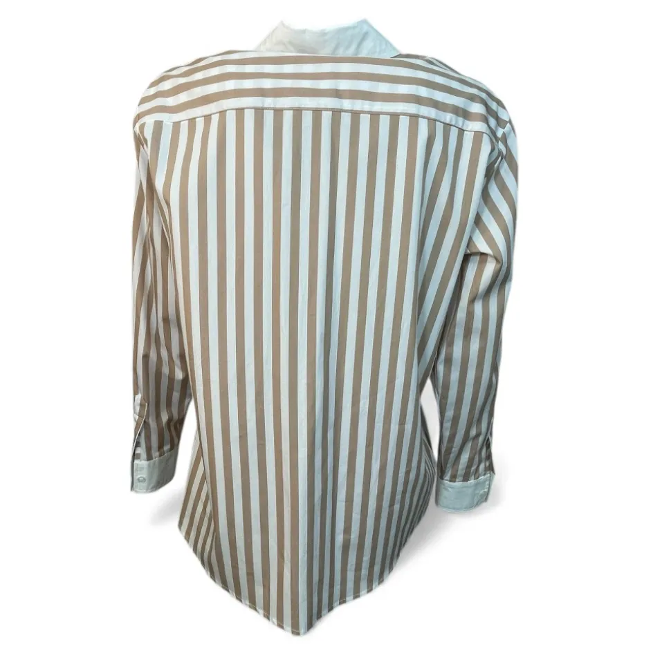 RF0004 Bluse mit Streifen Strass