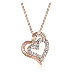 Romantic Heart Pendant Necklace
