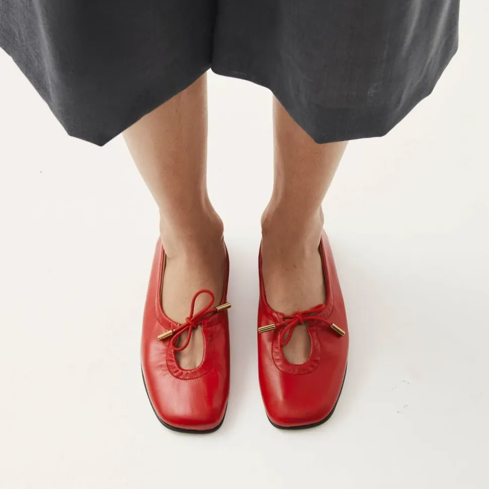 Rosalind Leder Ballett Flats