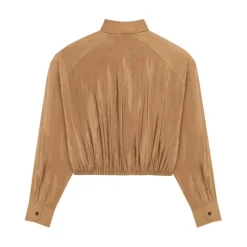 Saint Laurent Shirts Braun