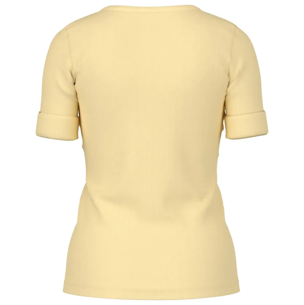 Schmal geschnittenes 3/4-Arm T-Shirt