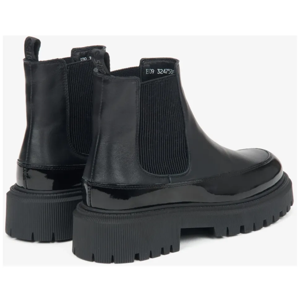 Schwarze Chelsea Boots