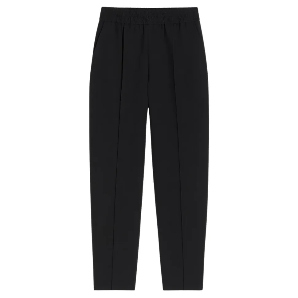 Schwarze Jogger Hose Milano Stil