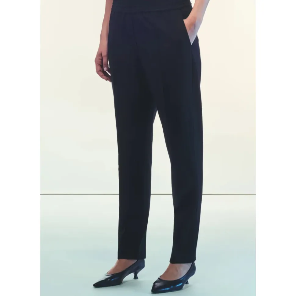Schwarze Jogger Hose Milano Stil