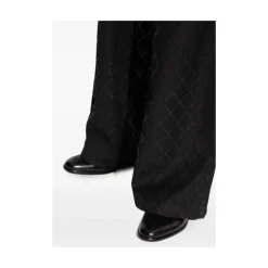 Schwarze Leder Oxford Schuhe Mandel Zehe