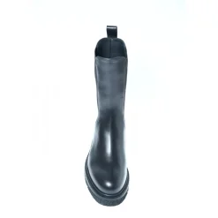 Schwarze Nappa Beatles Stiefel