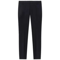Schwarze Reißverschluss Hose