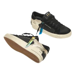 Schwarze SK8 Deluxe Sneakers Leichter Komfort