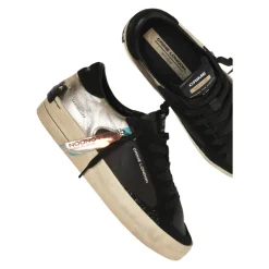 Schwarze SK8 Deluxe Sneakers Leichter Komfort