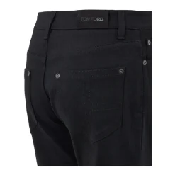 Schwarze Skinny Denim Jeans Stretch