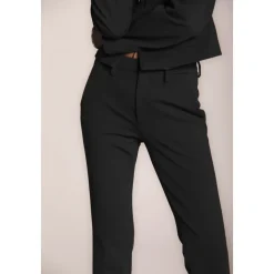 Schwarze Slim Fit Chino Hose