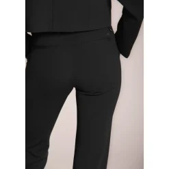 Schwarze Slim Fit Chino Hose