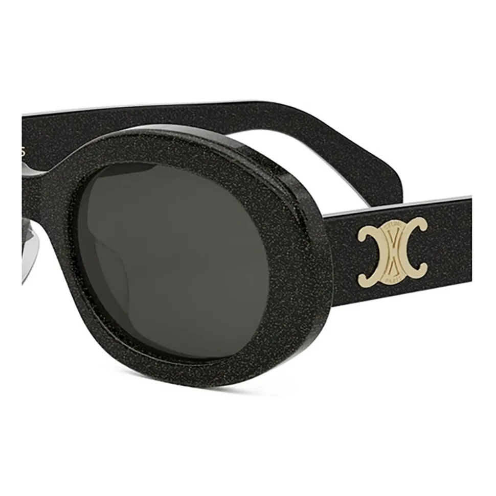 Schwarze Sonnenbrille stilvolles Damenaccessoire