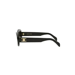 Schwarze Sonnenbrille stilvolles Damenaccessoire