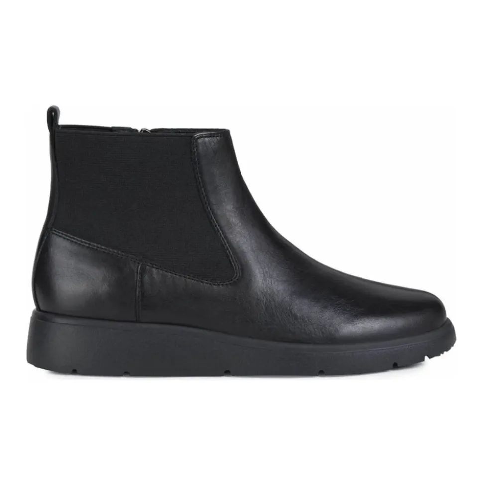 Schwarze Stiefeletten für Damen