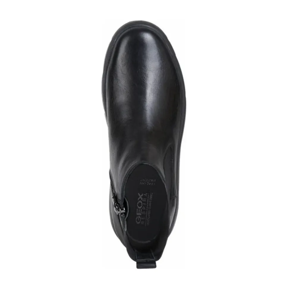 Schwarze Stiefeletten für Damen