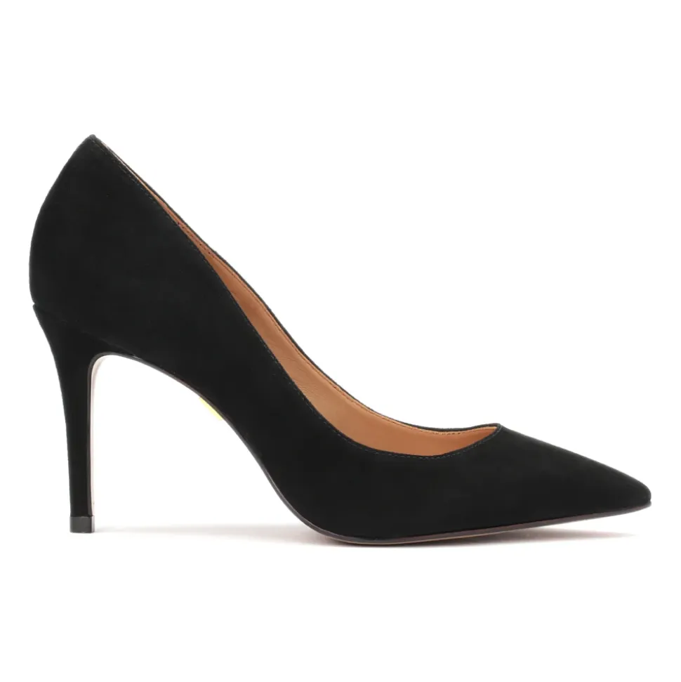 Schwarze Wildleder Elegante Pumps