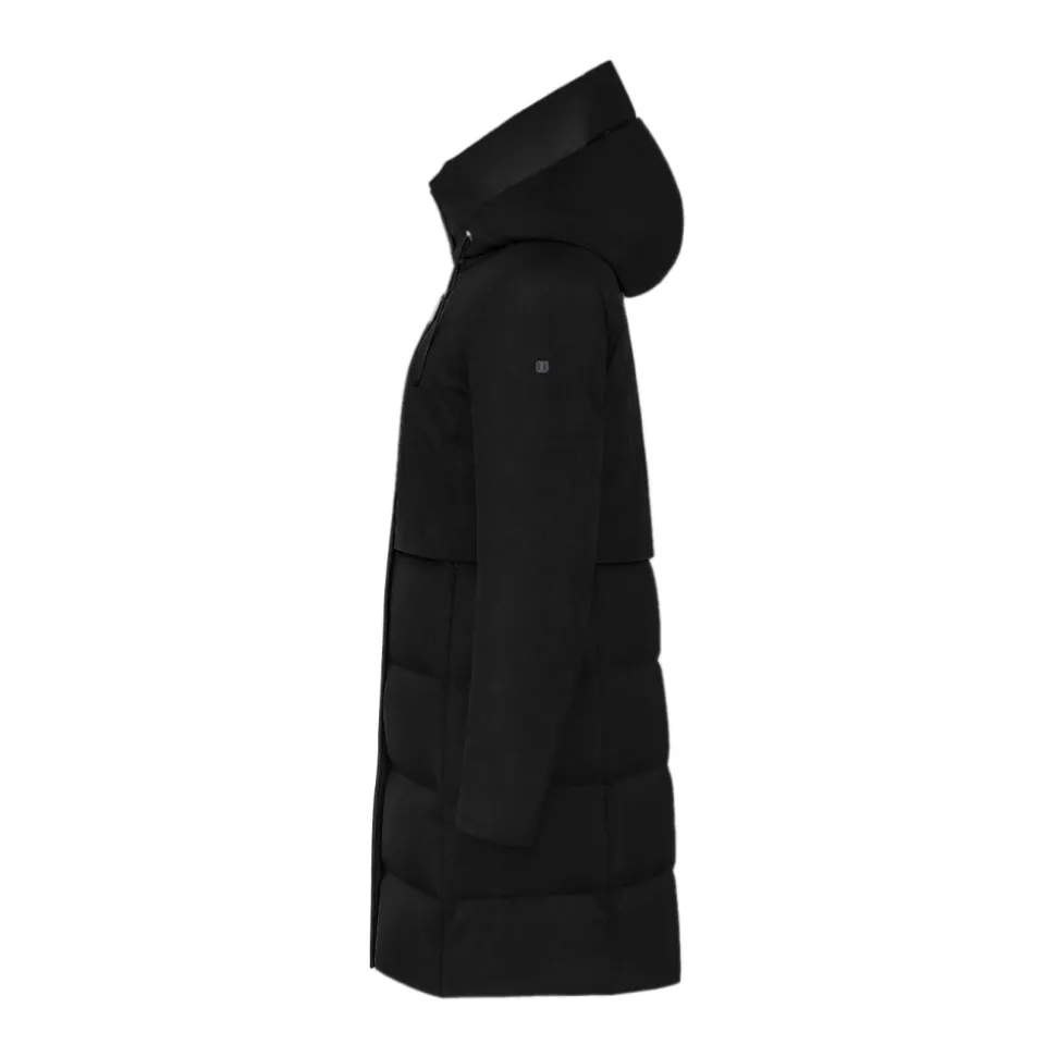 Schwarze Wintermäntel