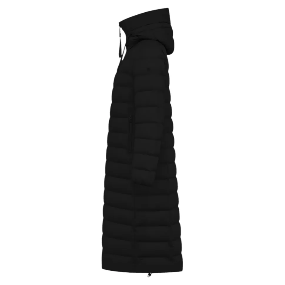 Schwarzer Langer Wintermantel Licosa 2.0