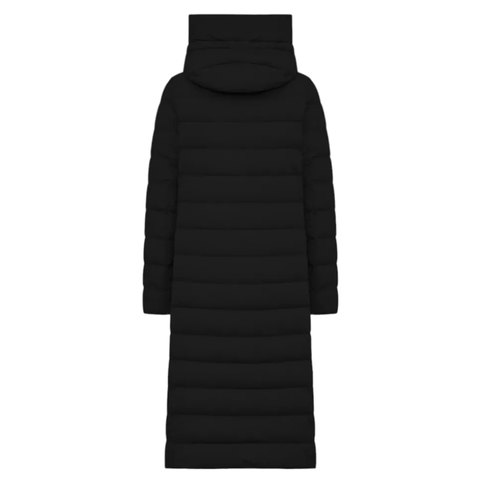 Schwarzer Langer Wintermantel Licosa 2.0