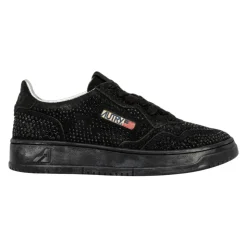 Schwarzer Strass-Sneaker