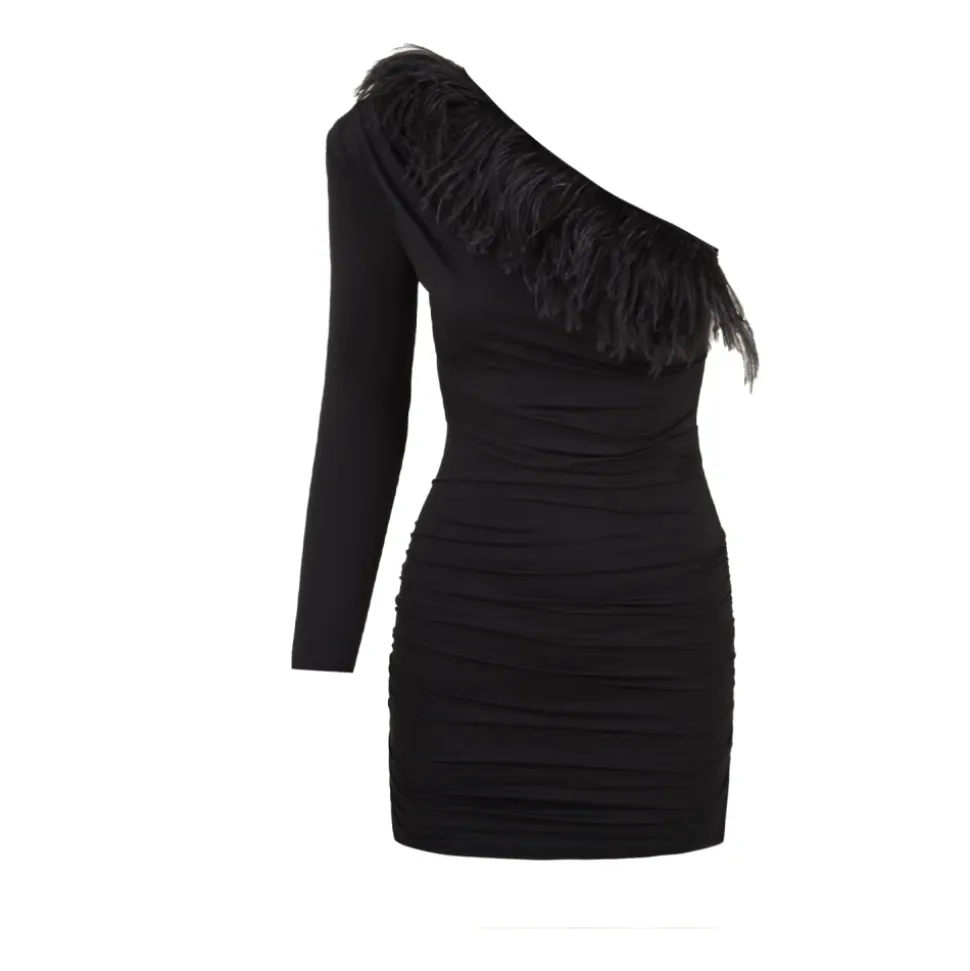 Schwarzes Kleid 181522 Stil