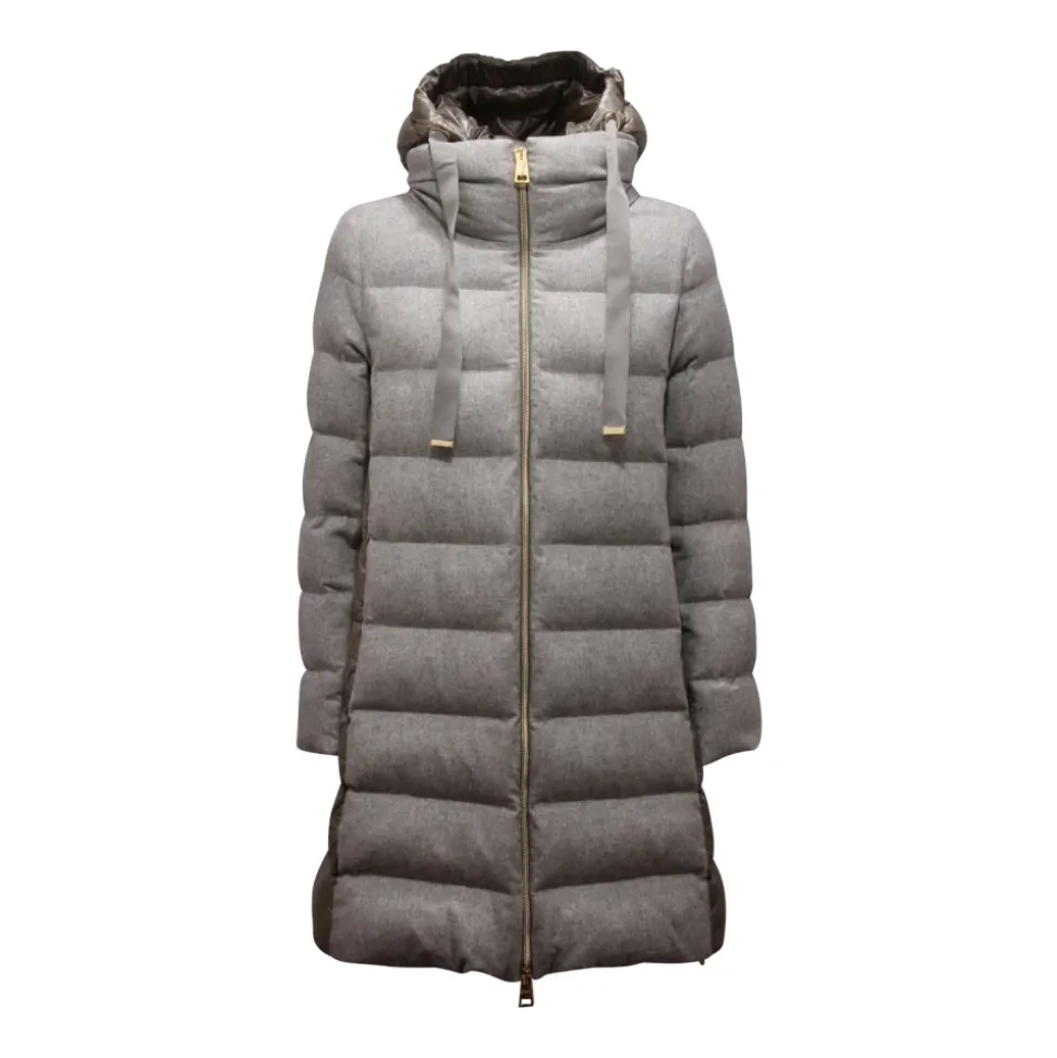 Seide/Kaschmir Halb Mantel Jacke