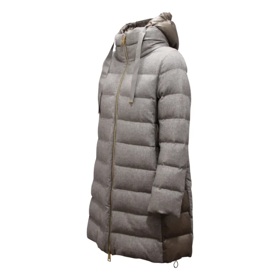 Seide/Kaschmir Halb Mantel Jacke