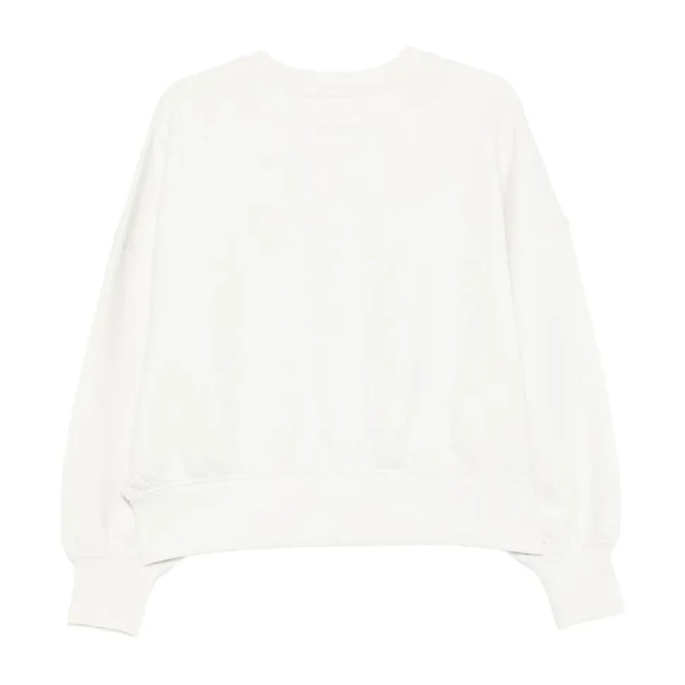 Seiden & Nylon Elfenbeinpullover