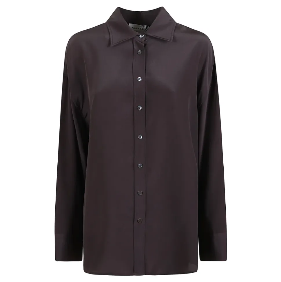 Seiden Crepe de Chine Hemd
