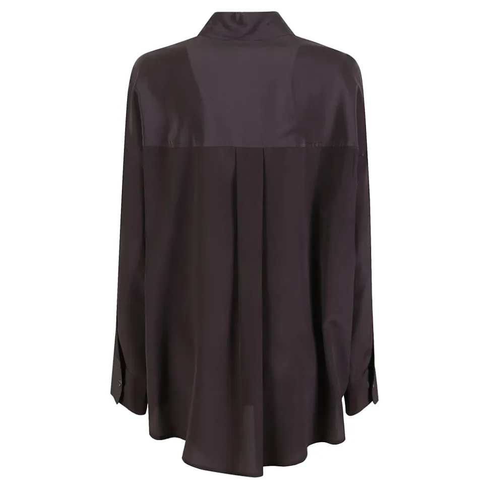 Seiden Crepe de Chine Hemd